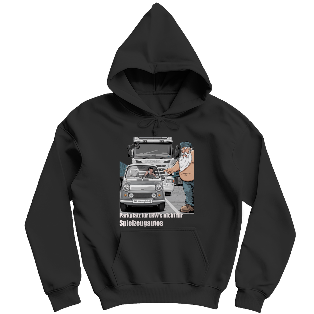 Herren Kapuzenpullover „Mach Platz, Mini!