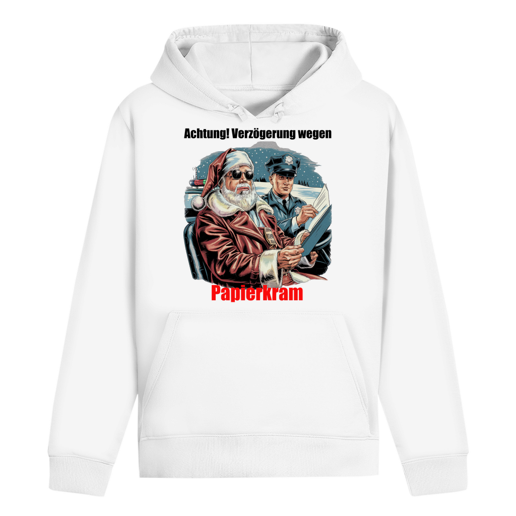 ST/ST Drummer Kapuzenpullover „Papierkram“