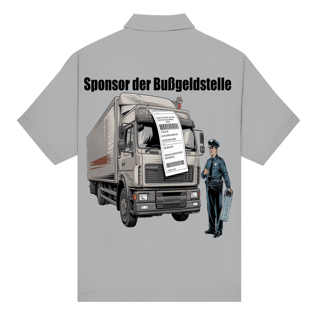 Sponsor der Bußgeldstelle – Unisex Poloshirt
