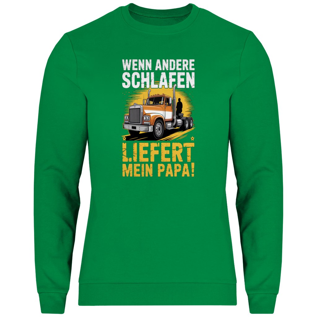 Sweatshirt „Mein Papa liefert”