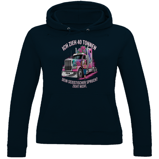 Cowgirl Trucker Hoodie – Warm, weich & bereit für jede Meile
