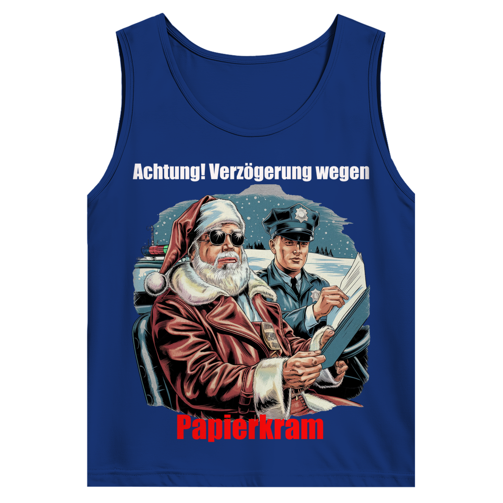 Herren Trägershirt „Papierkram“
