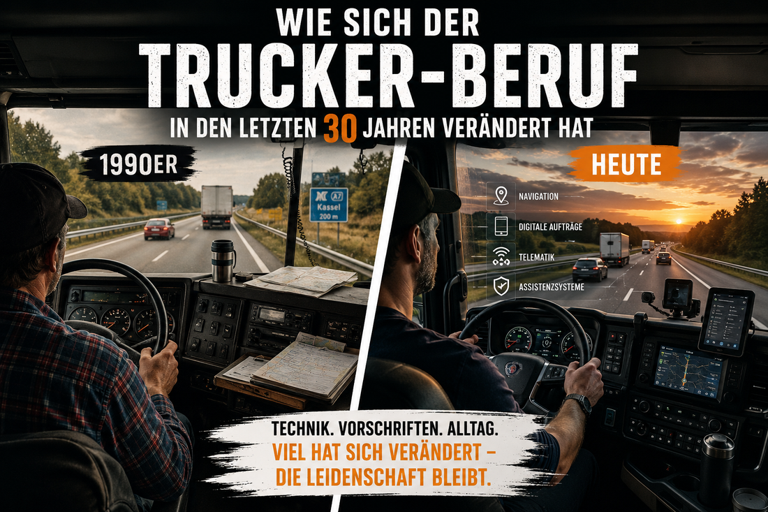 Wie sich der Trucker-Beruf in den letzten 30 Jahren verändert hat
