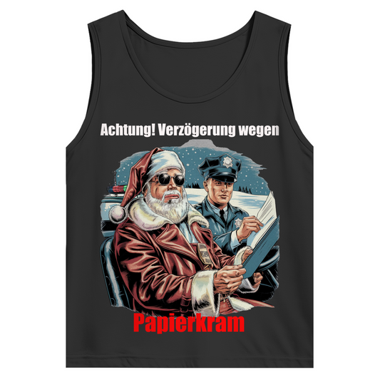 Herren Trägershirt „Papierkram“