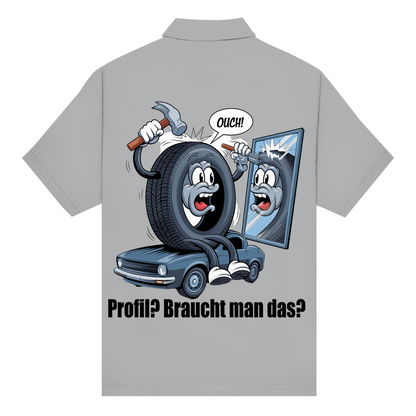 Unisex Poloshirt  Ouch! – Profil mit Folgen