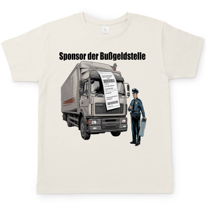 Sponsor der Bußgeldstelle – Lustiges Herren T-Shirt