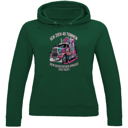 Cowgirl Trucker Hoodie – Warm, weich & bereit für jede Meile