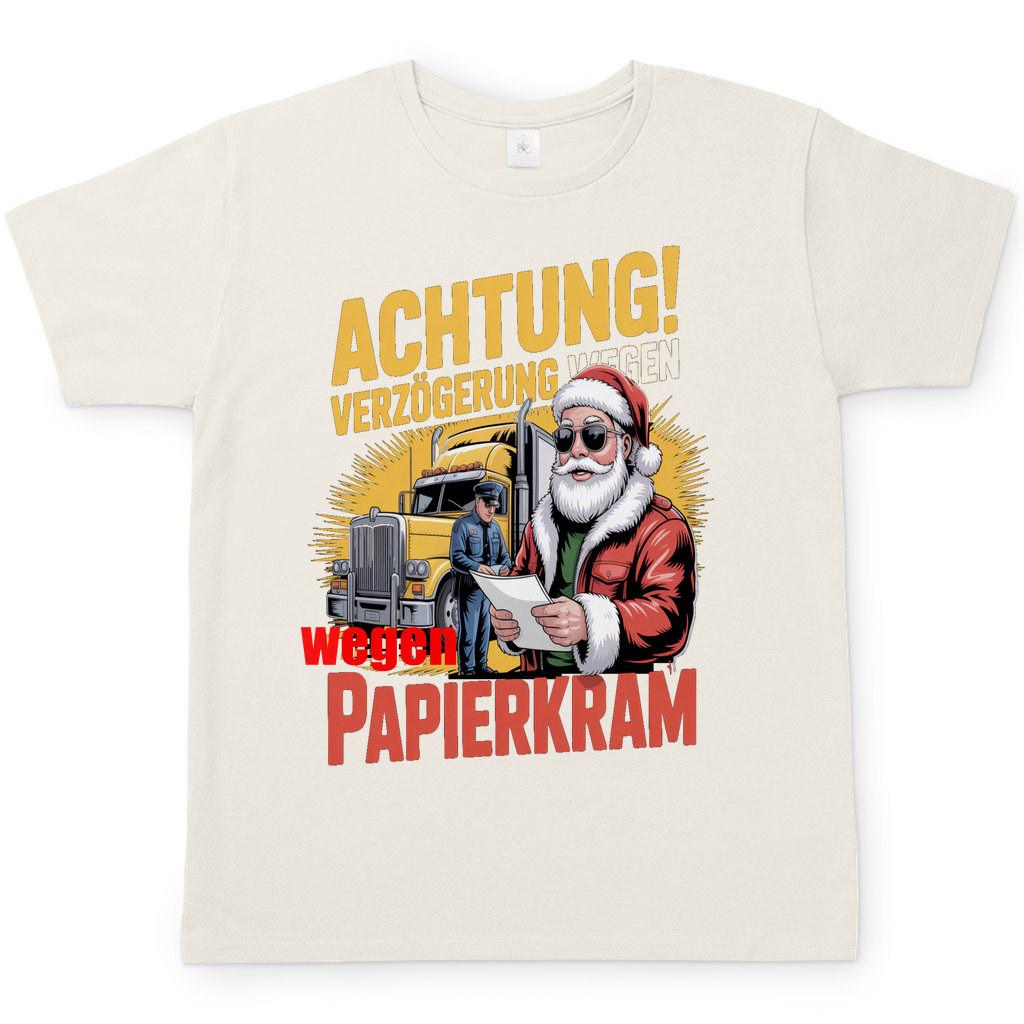 Herren T-Shirt Papierkram