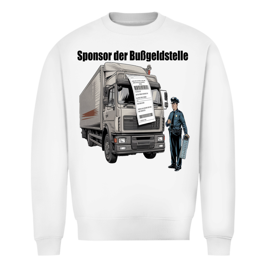 Herren Pullover strafzettel