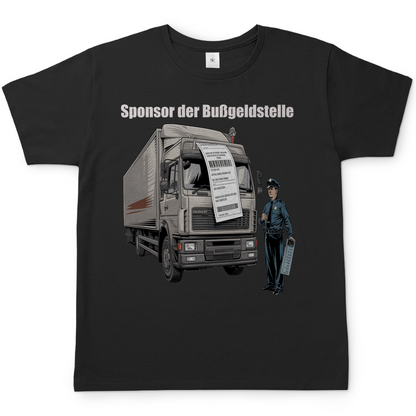 Sponsor der Bußgeldstelle – Lustiges Herren T-Shirt