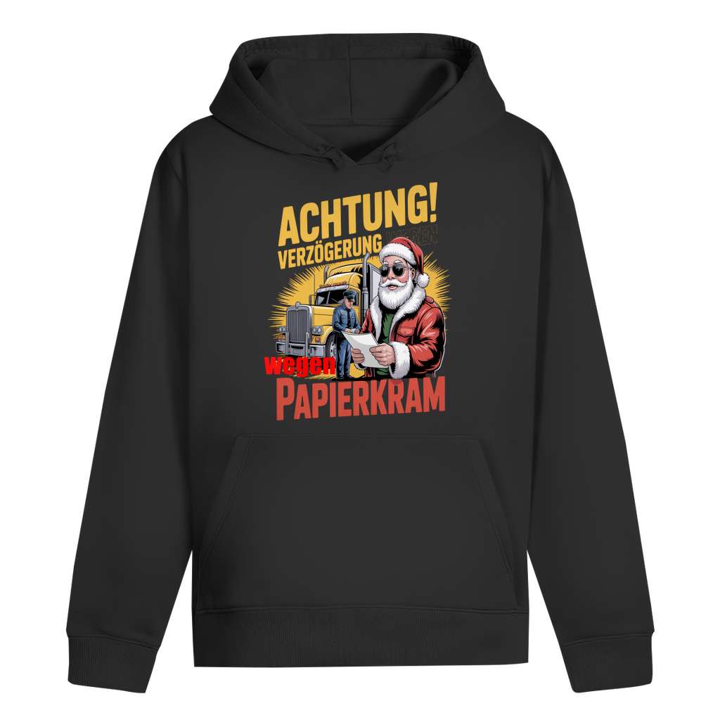 ST/ST Drummer Kapuzenpullover „Papierkram“