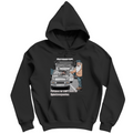 Herren Kapuzenpullover „Mach Platz, Mini!