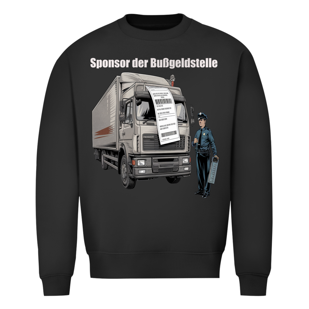 Herren Pullover strafzettel
