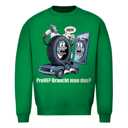 Herren Pullover Ouch! – Profilarbeit mit Folgen