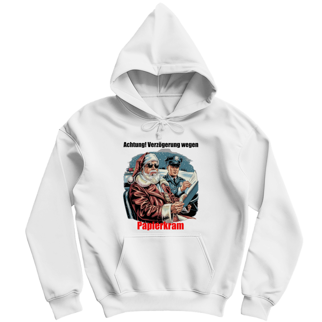 Herren Kapuzenpullover Papierkram