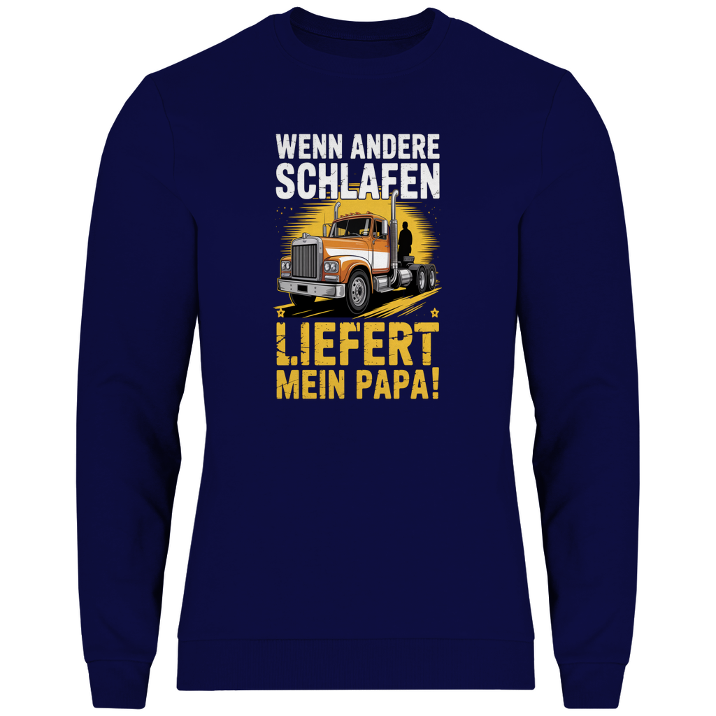 Sweatshirt „Mein Papa liefert”