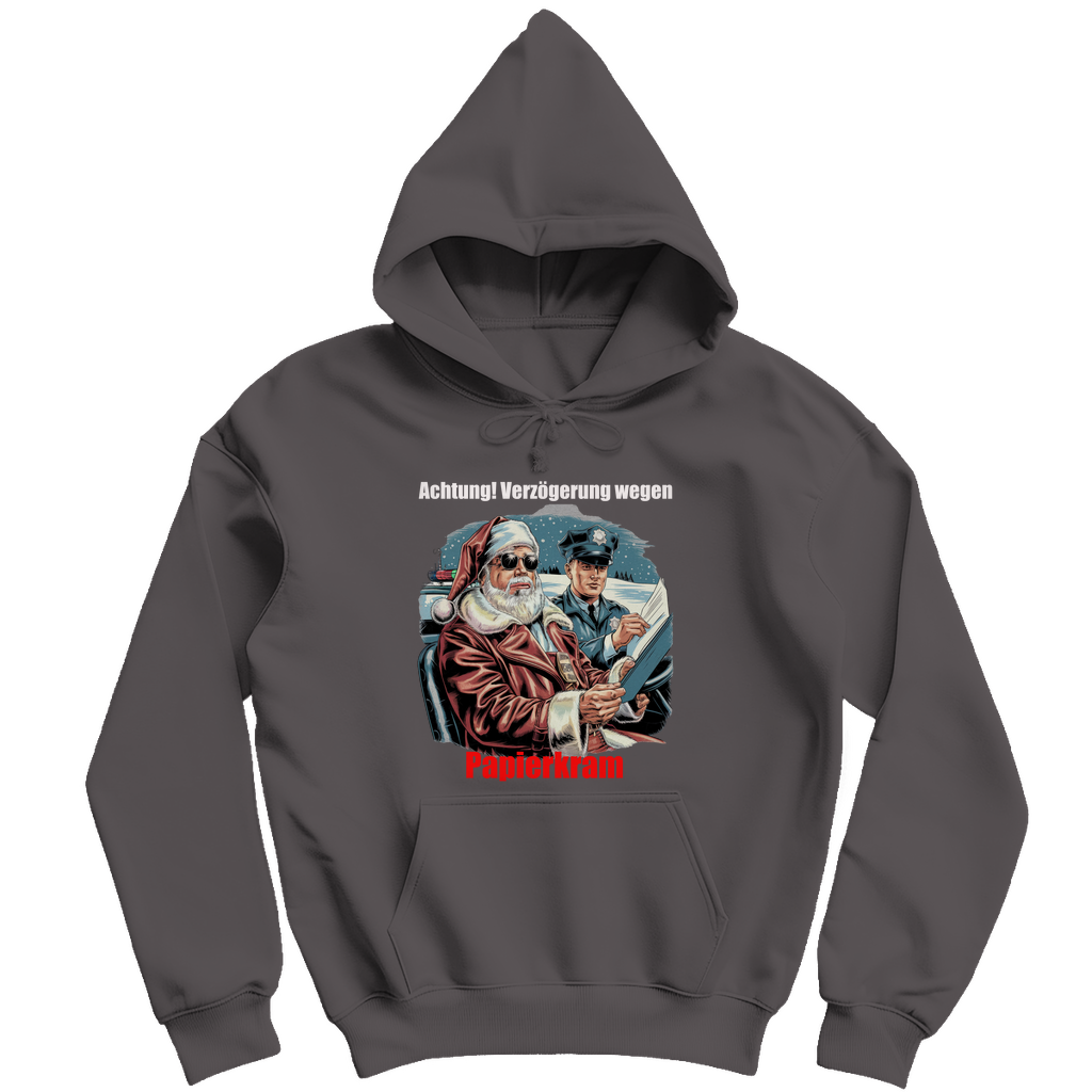 Herren Kapuzenpullover Papierkram