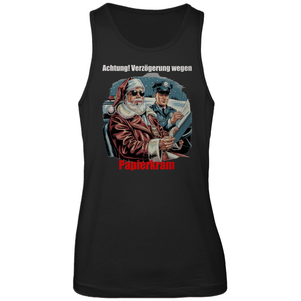 Herren Premium Bio Trägershirt „Papierkram“