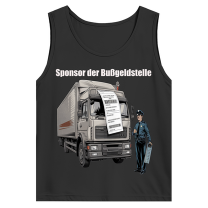 Herren Trägershirt Ticket Style