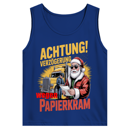 Herren Trägershirt „Papierkram“