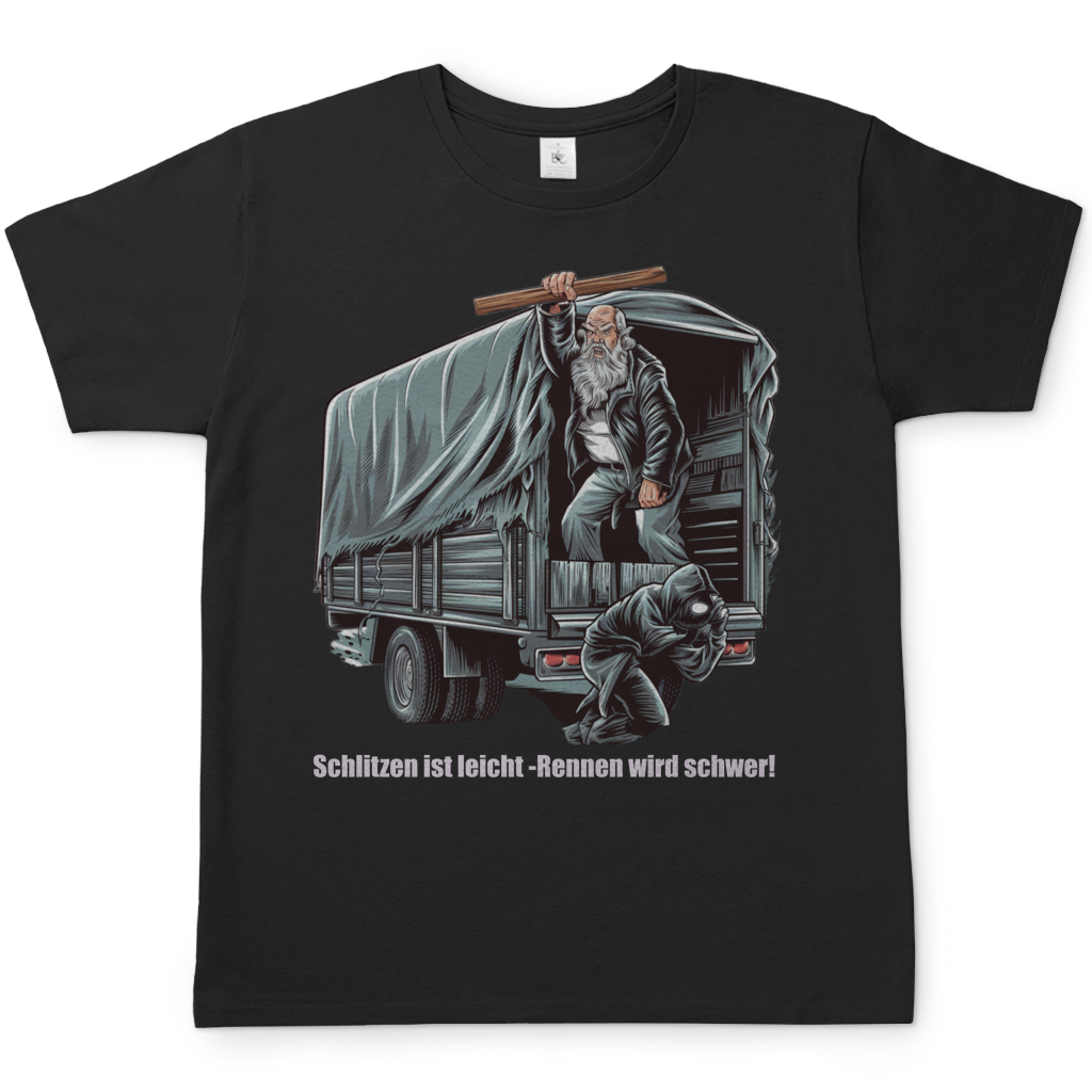 Herren T-Shirt Ladung gesichert