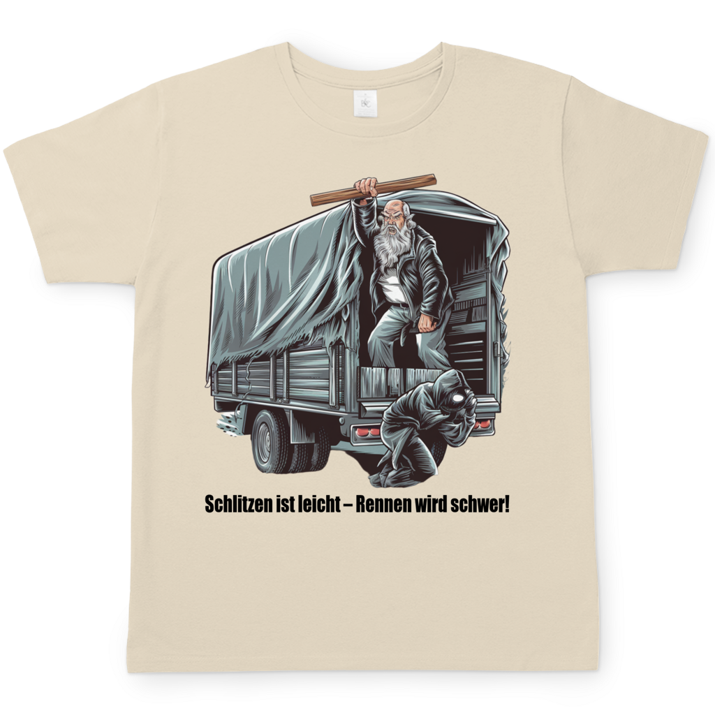 Herren T-Shirt Ladung gesichert