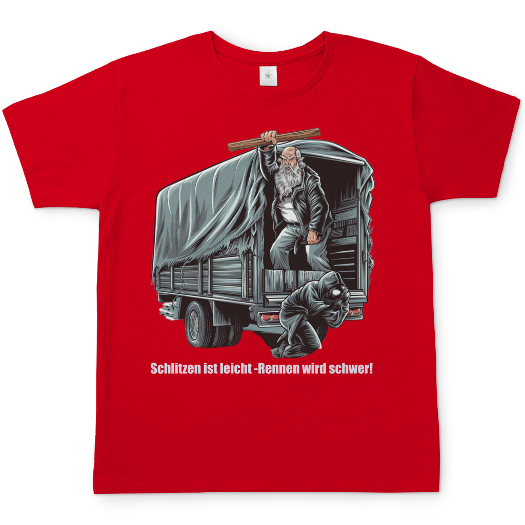 Herren T-Shirt Ladung gesichert