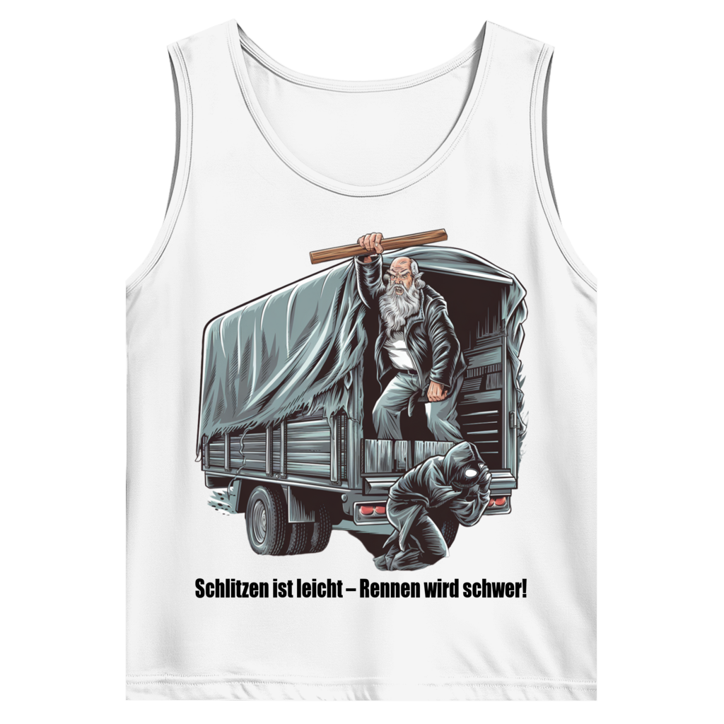 Herren Trägershirt Ladung gesichert