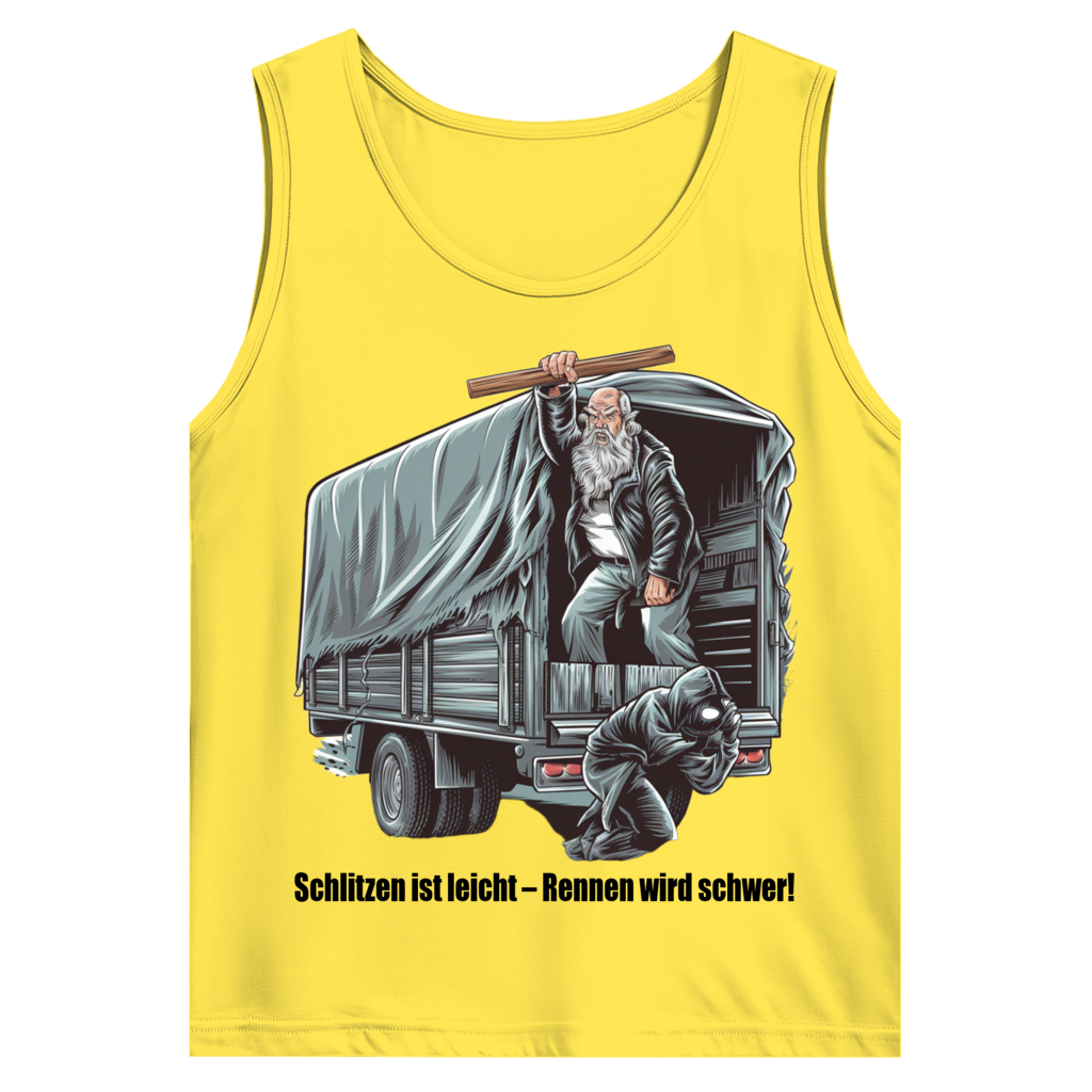 Herren Trägershirt Ladung gesichert