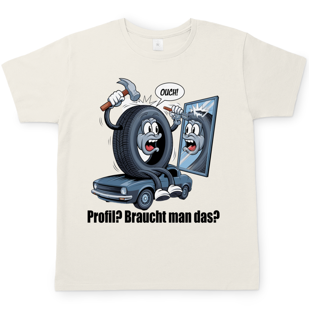 Herren T-Shirt Ouch! – Wenn Improvisieren schiefläuft