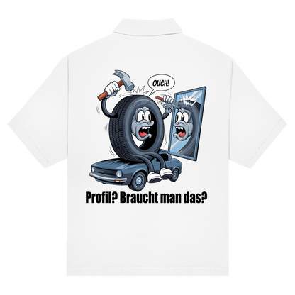 Unisex Poloshirt  Ouch! – Profil mit Folgen