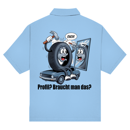 Unisex Poloshirt  Ouch! – Profil mit Folgen
