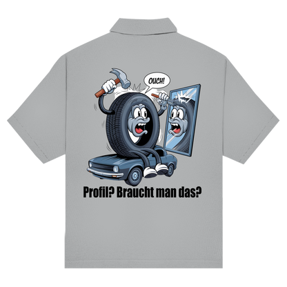 Unisex Poloshirt  Ouch! – Profil mit Folgen