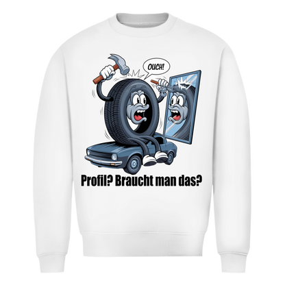 Herren Pullover Ouch! – Profilarbeit mit Folgen