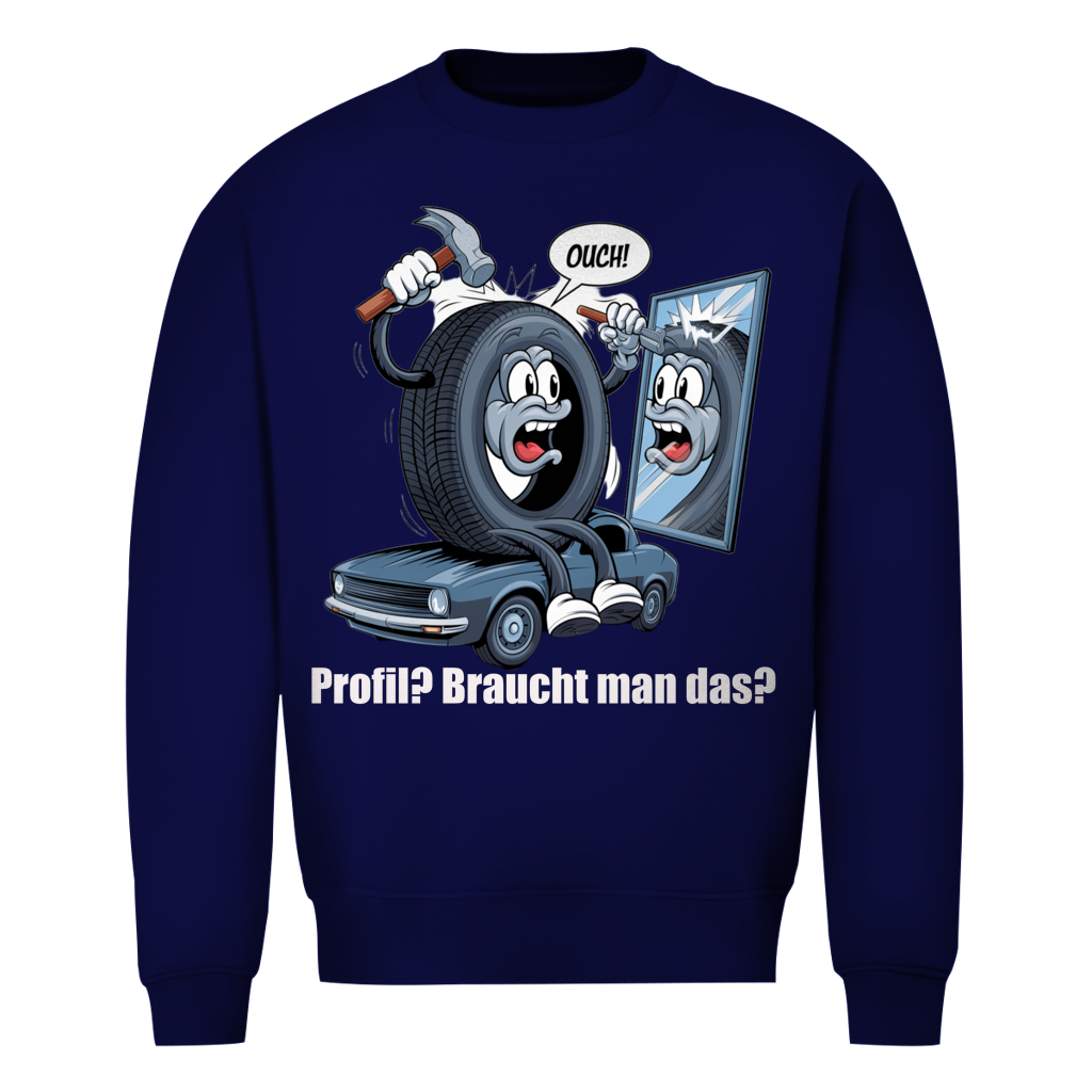 Herren Pullover Ouch! – Profilarbeit mit Folgen