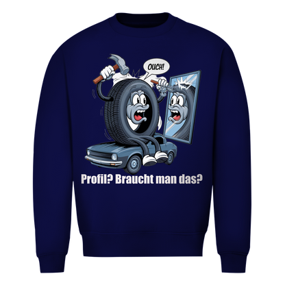 Herren Pullover Ouch! – Profilarbeit mit Folgen