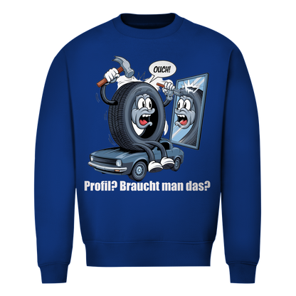 Herren Pullover Ouch! – Profilarbeit mit Folgen