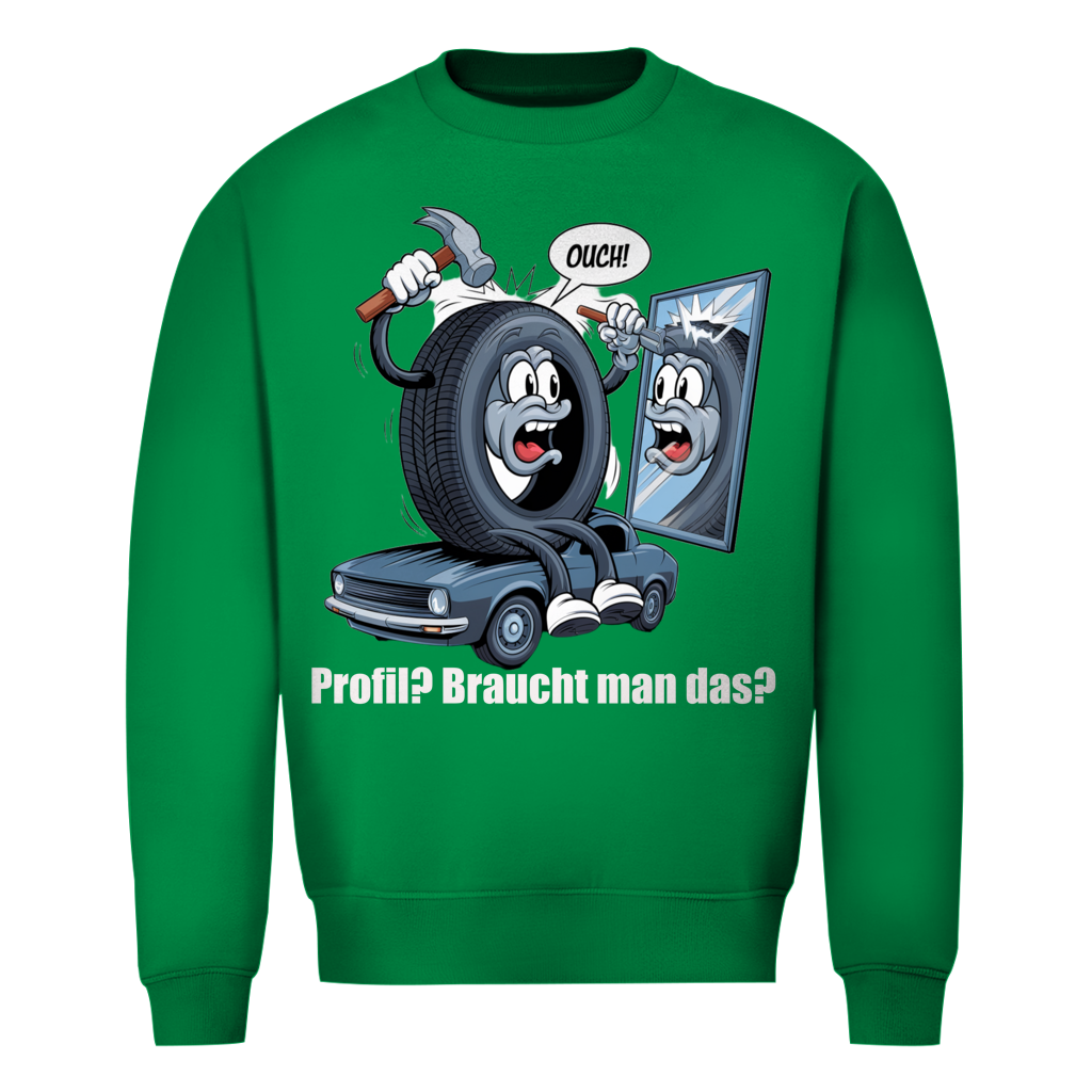 Herren Pullover Ouch! – Profilarbeit mit Folgen