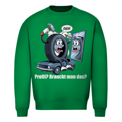 Herren Pullover Ouch! – Profilarbeit mit Folgen