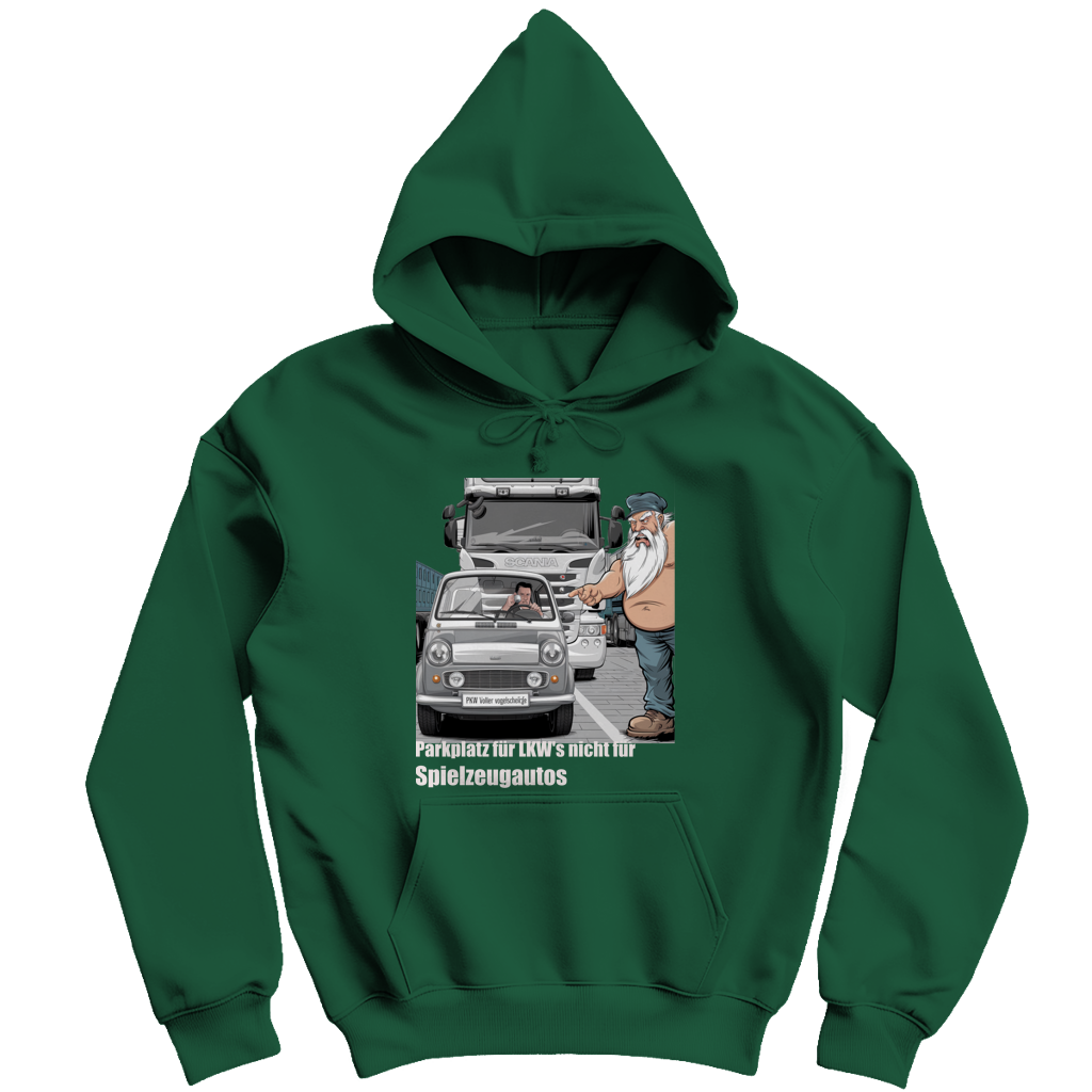 Herren Kapuzenpullover „Mach Platz, Mini!