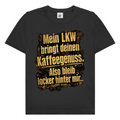 Herren Trucker T-Shirt – Mein LKW bringt deinen Kaffeegenuss