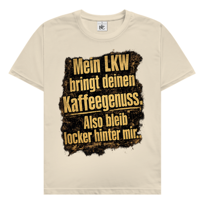 Herren Trucker T-Shirt – Mein LKW bringt deinen Kaffeegenuss