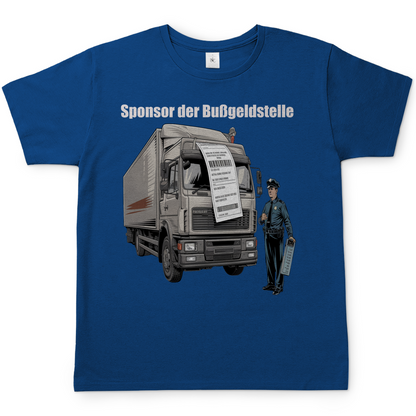 Sponsor der Bußgeldstelle – Lustiges Herren T-Shirt
