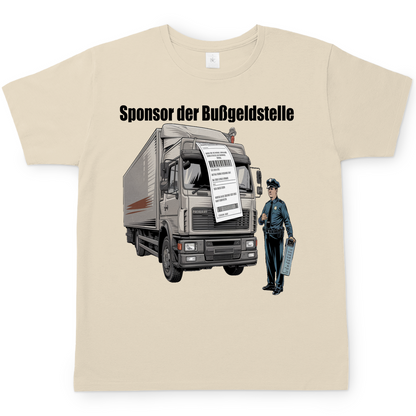 Sponsor der Bußgeldstelle – Lustiges Herren T-Shirt