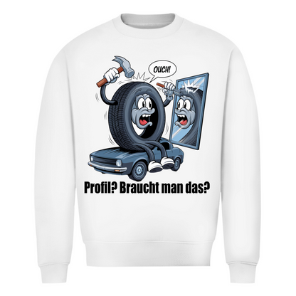Herren Pullover Ouch! – Profilarbeit mit Folgen