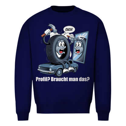 Herren Pullover Ouch! – Profilarbeit mit Folgen