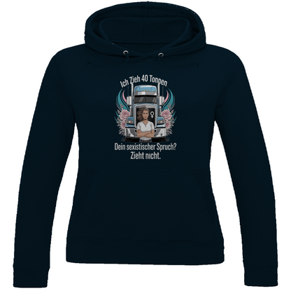 Damen Trucker Hoodie – Komfort & Style für jede Tour