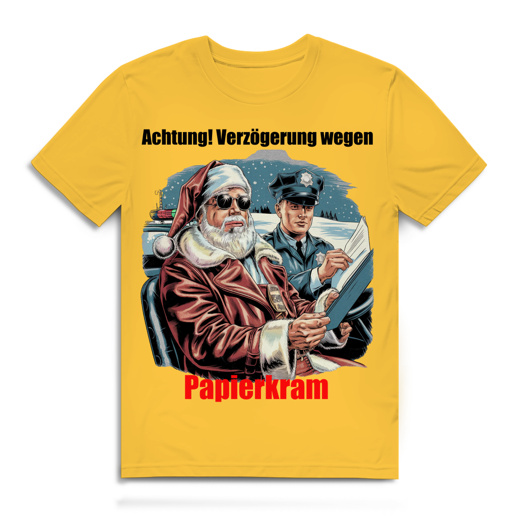 Herren Premium Bio T-Shirt Papierkram