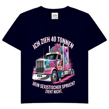 Cowgirl Trucker V-Neck Damen T-Shirt – Femininer Highway-Style