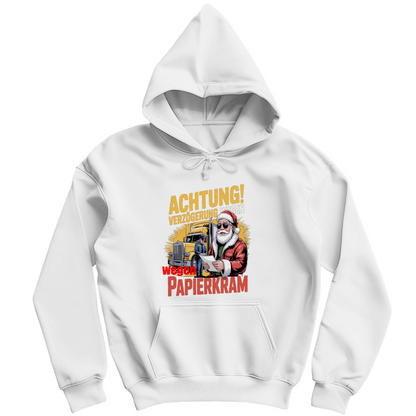 Herren Kapuzenpullover Papierkram